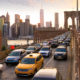 embouteillage sur le pont de Brooklyn