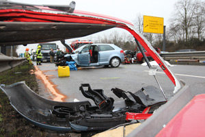 grave accident de la route