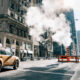 Un taxi dans les rues de New-York