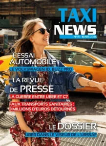Magazine Taxi News mars 2026 pour les chauffeurs de taxis parisiens